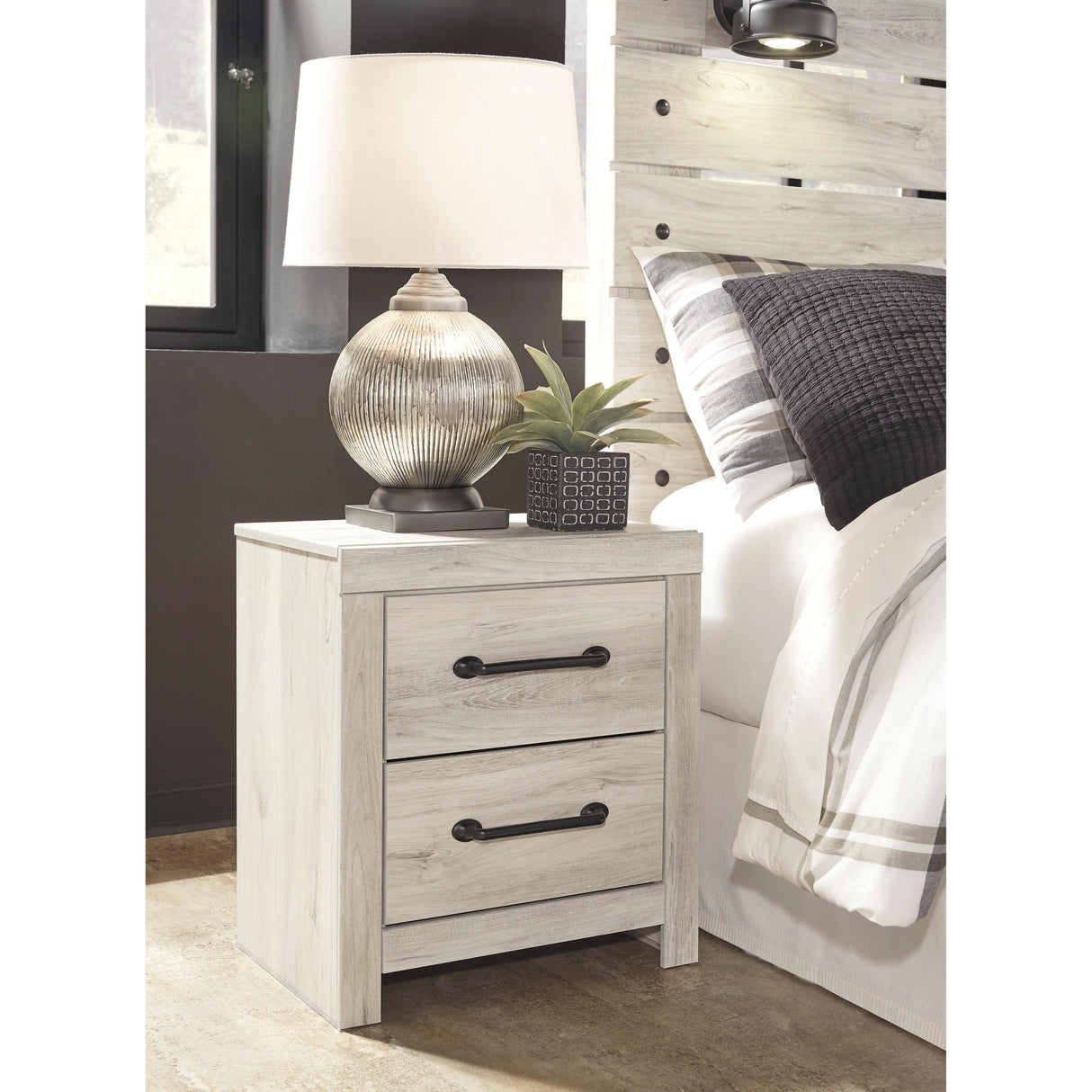 Signature Design by Ashley Cambeck 2-Drawer Nightstand B192-92 IMAGE 8