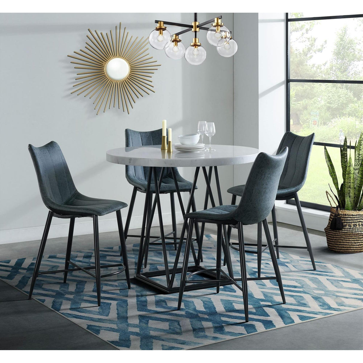 Elements International Riko CDRK152CDT Counter Height Table IMAGE 3