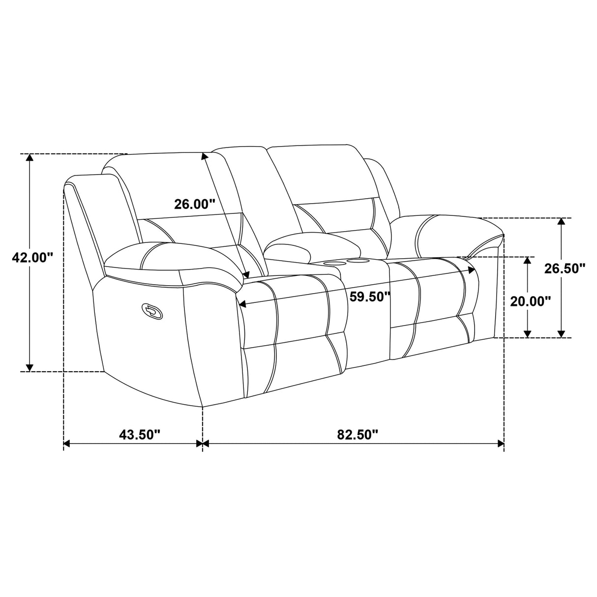 Gilson Reclining 2 Pc Set
