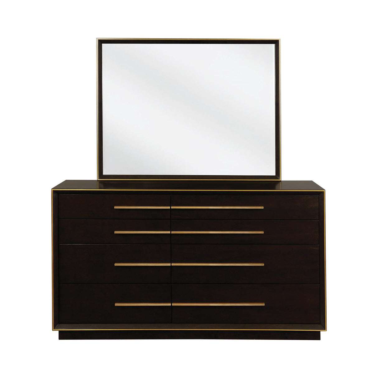 Coaster Furniture Durango 223264 Dresser Mirror - Smoked Peppercorn IMAGE 2
