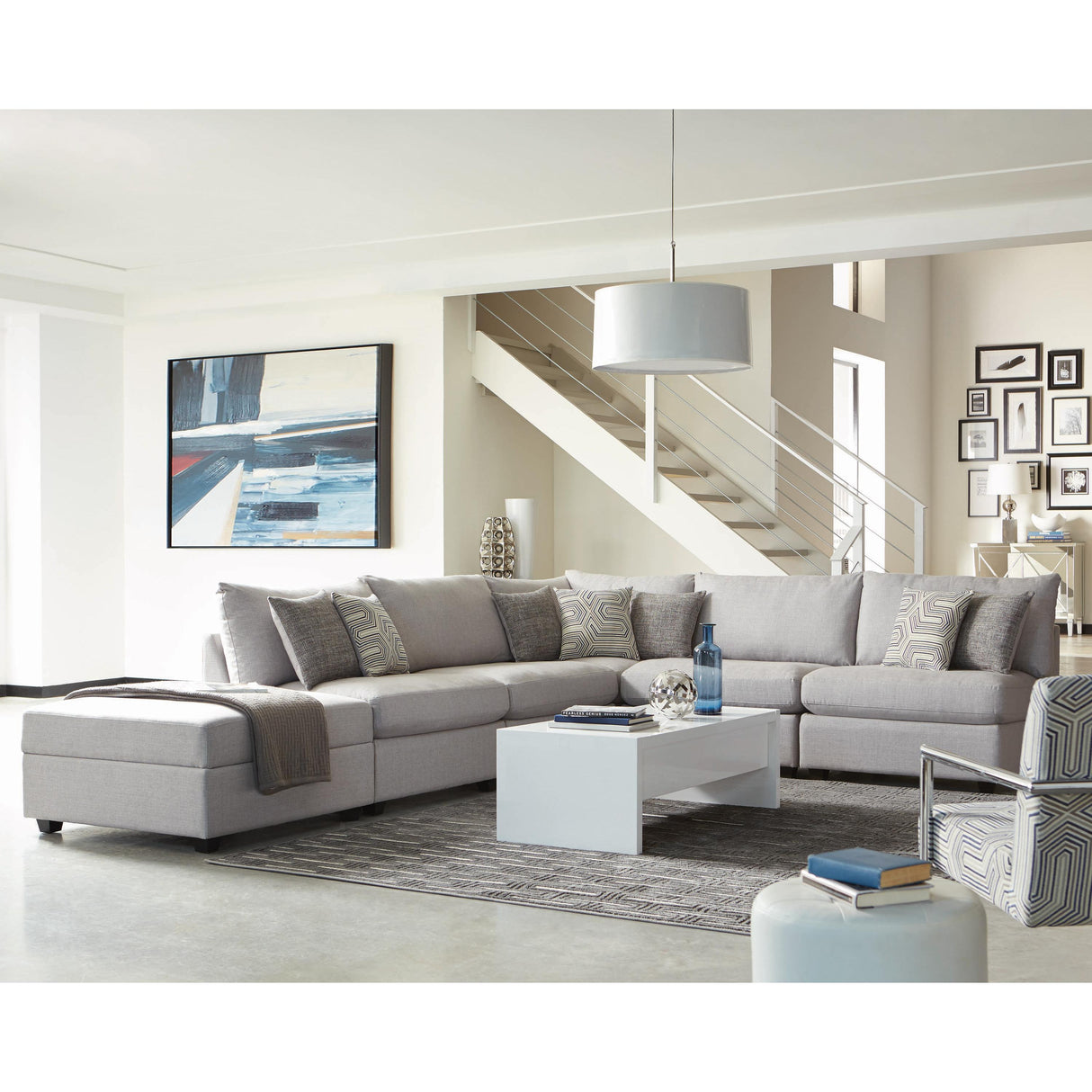 Coaster Furniture Cambria 5515 6 pc Sectional IMAGE 1