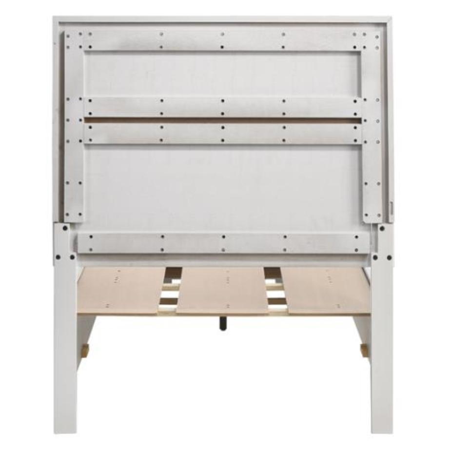 Coaster Furniture Miranda 205111T 51-inch Wood Twin Storage Panel Bed - White IMAGE 7