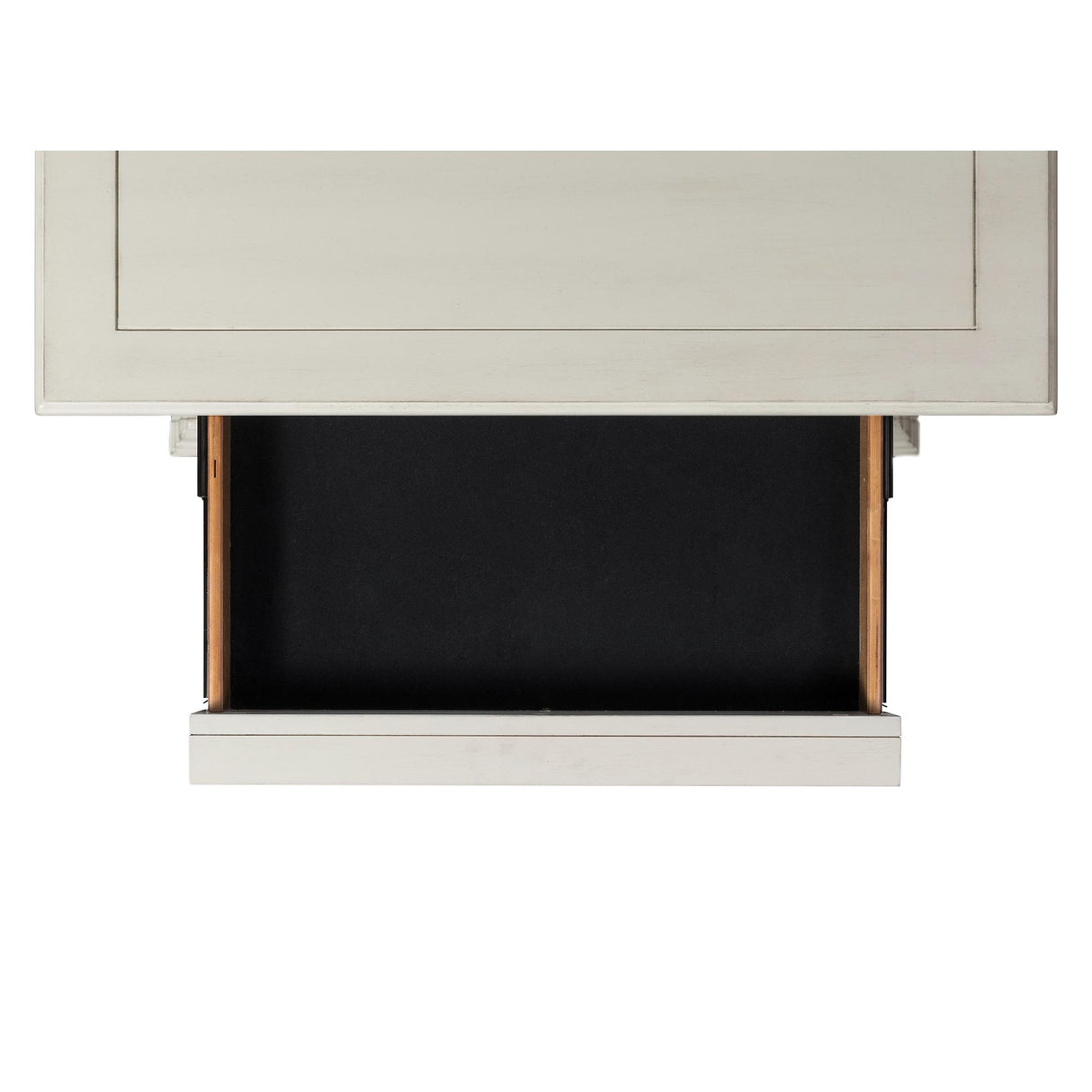 Elements International Slater SR600NS 3-Drawer Nightstand with USB Ports - White IMAGE 5