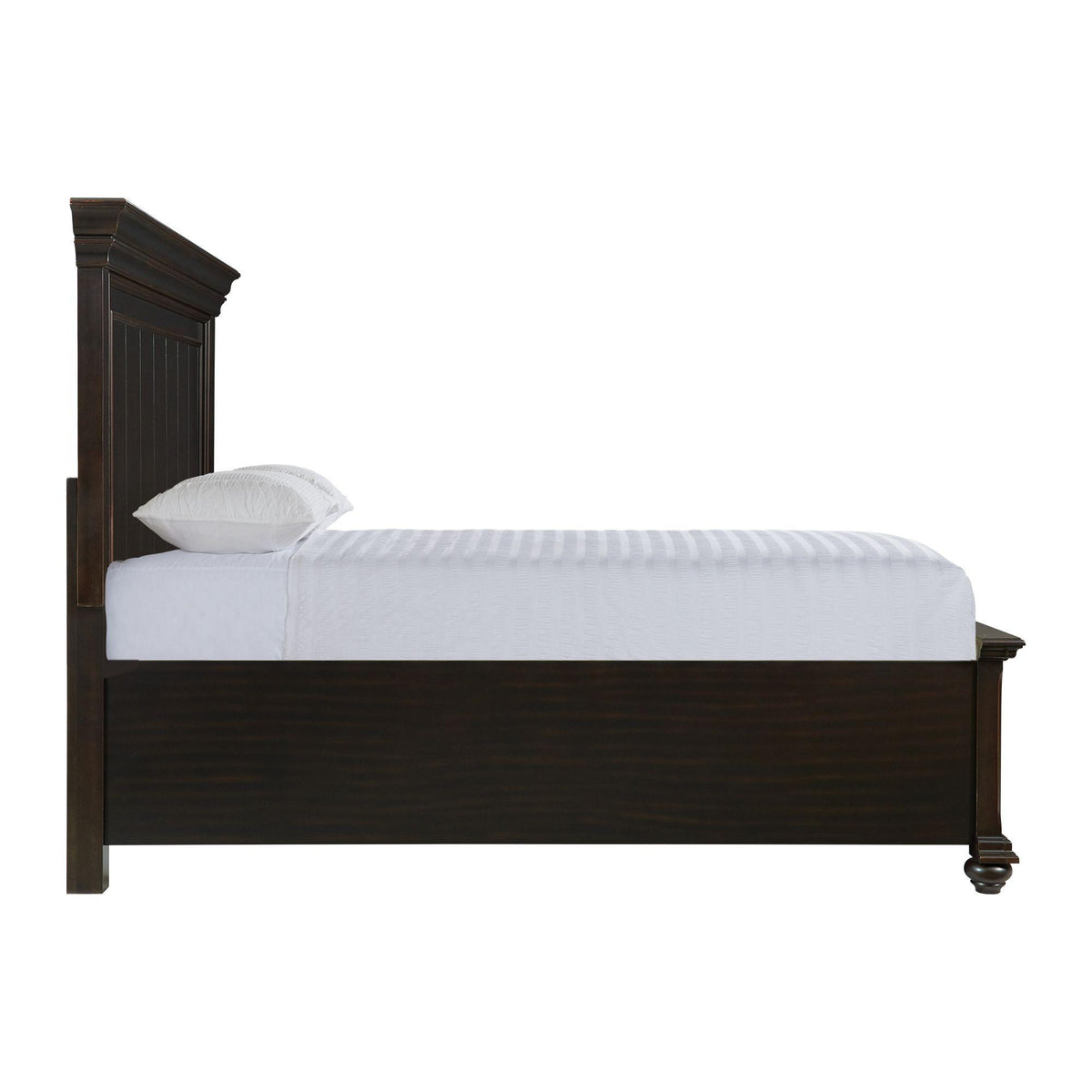 Elements International Slater SR850QB Queen Platform Storage Bed - Black IMAGE 3