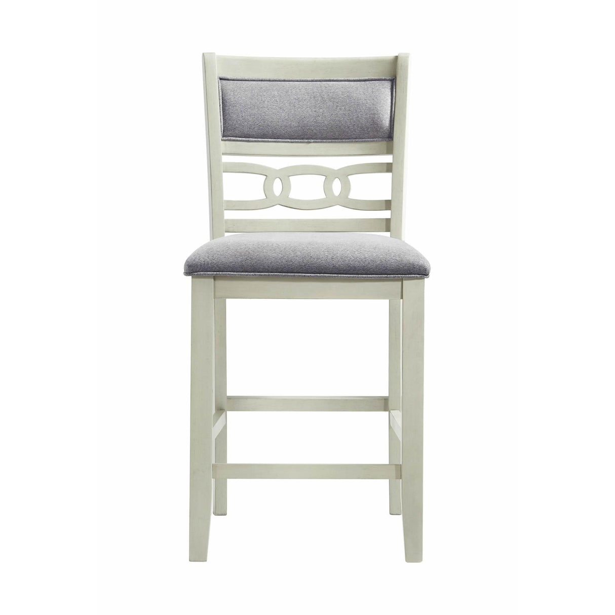 Elements International Amherst DAH750CSC Counter Height Side Chair - Bisque IMAGE 2