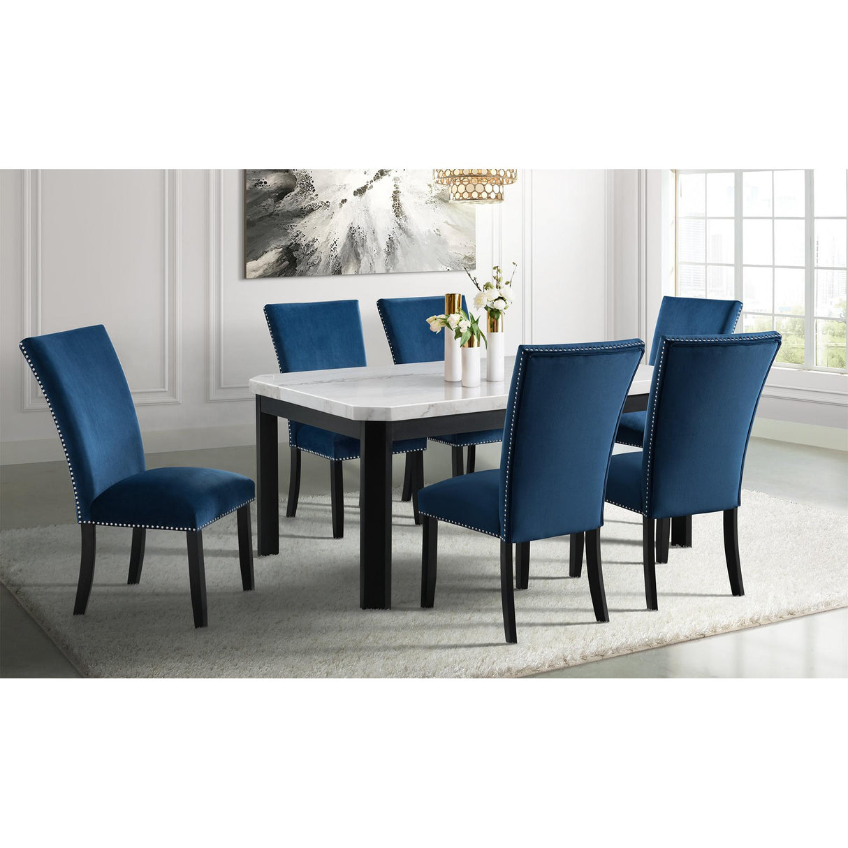 Elements International Francesca CFC700VSC Dining Chair IMAGE 10