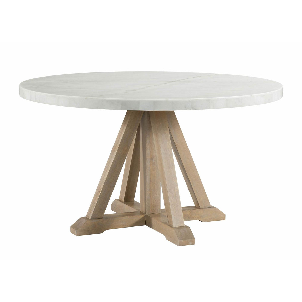 Elements International Lakeview CDLW180RDT Round Dining Table IMAGE 1