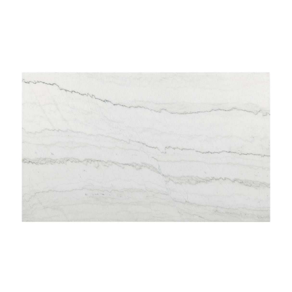 Elements International Valentino CVL500DTB Dining Table - White Marble IMAGE 4