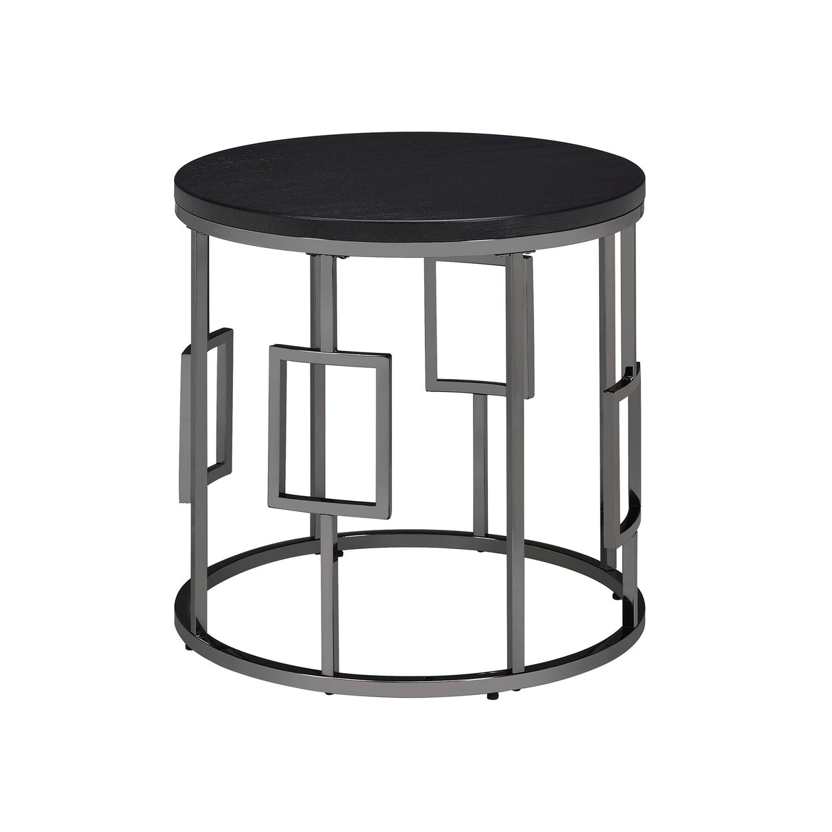 Elements International Ester CES100ET Round End Table IMAGE 1