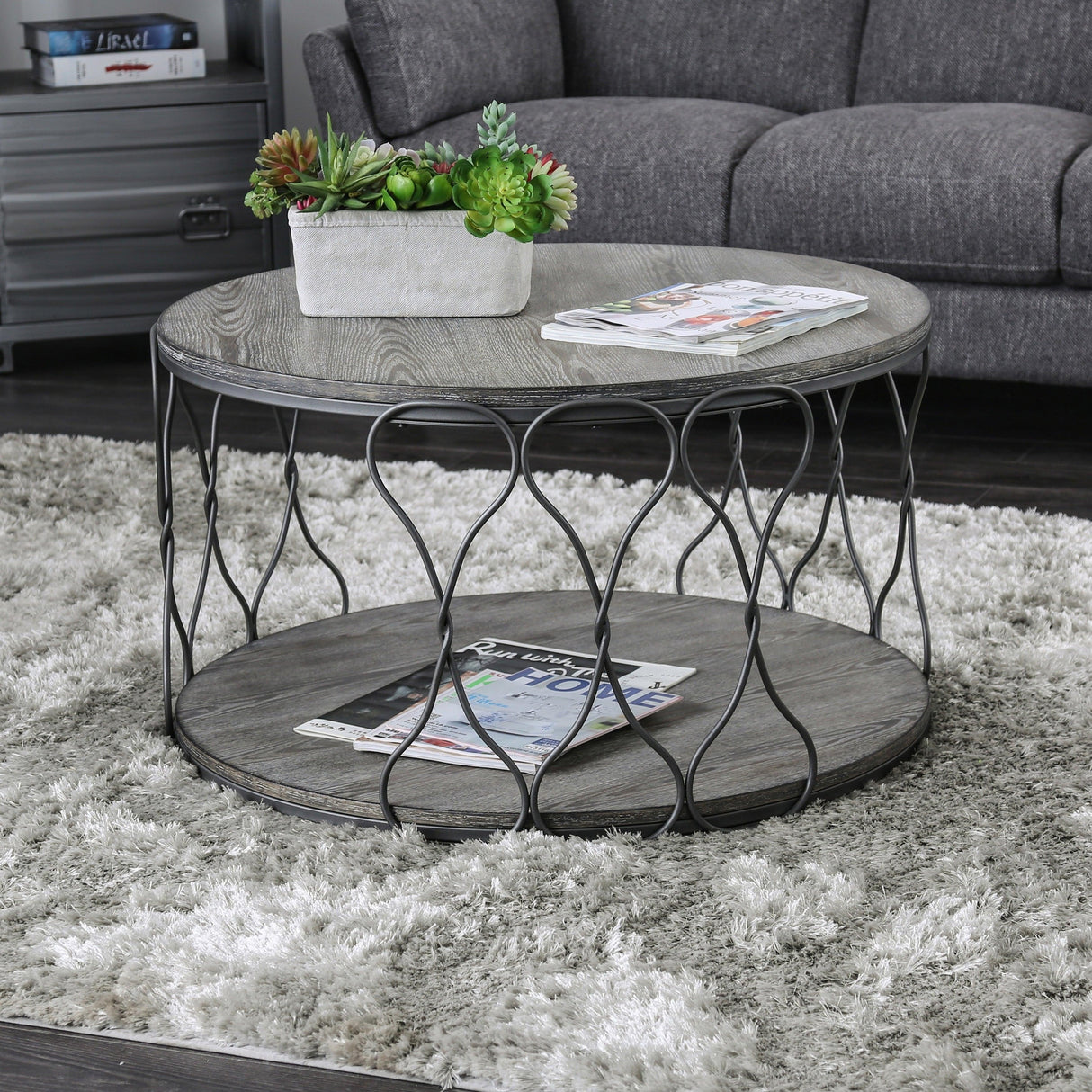 Furniture of America Hawdon Coffee Table CM4171C IMAGE 5