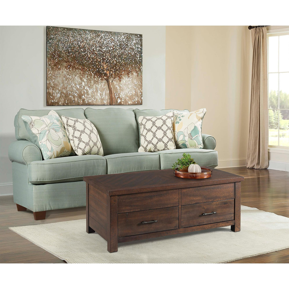 Elements International Jax TJX100CTLT Lift Top Coffee Table IMAGE 6
