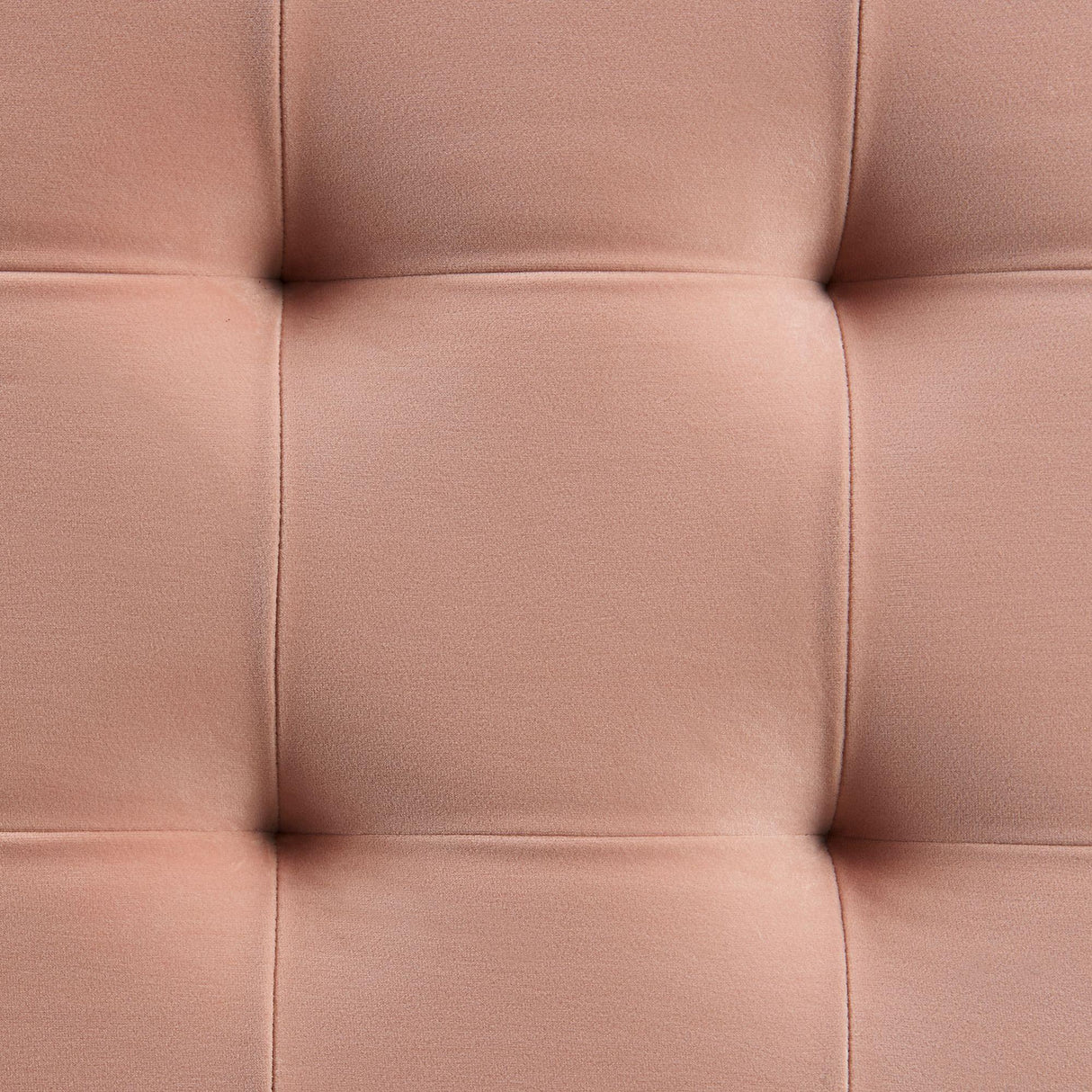 Elements International Crosby Tufted Storage Ottoman - Blush IMAGE 13