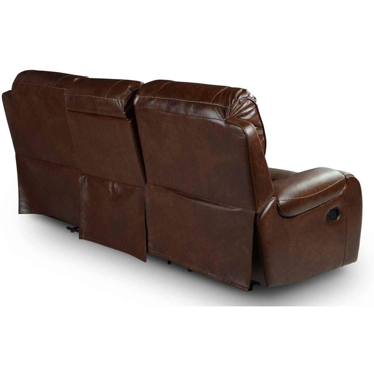 Steve Silver Furniture Keily KE800S Recliner Sofa w/Drop-Down Table - Brown IMAGE 7