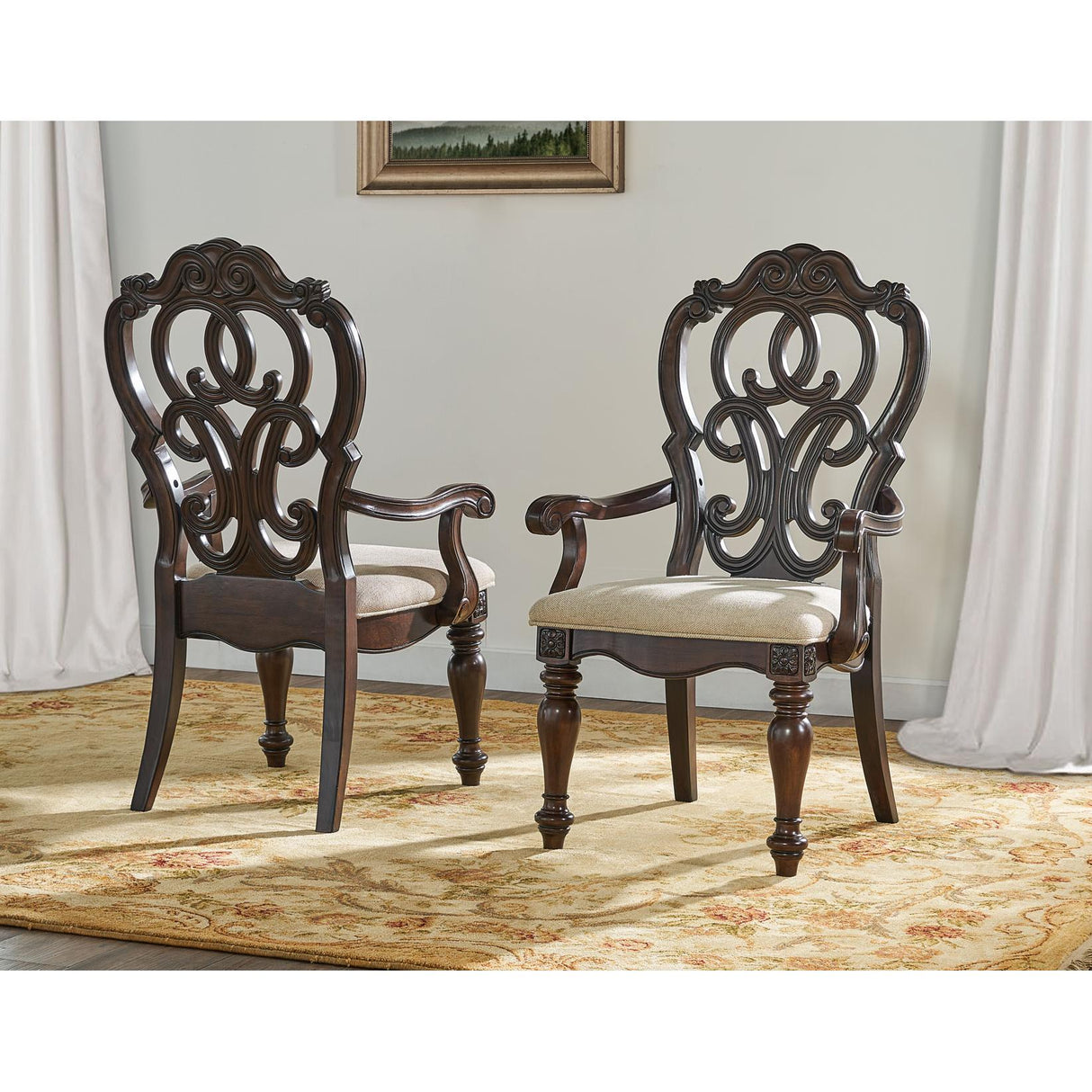 Steve Silver Furniture Royale RY500A Arm Chair IMAGE 5