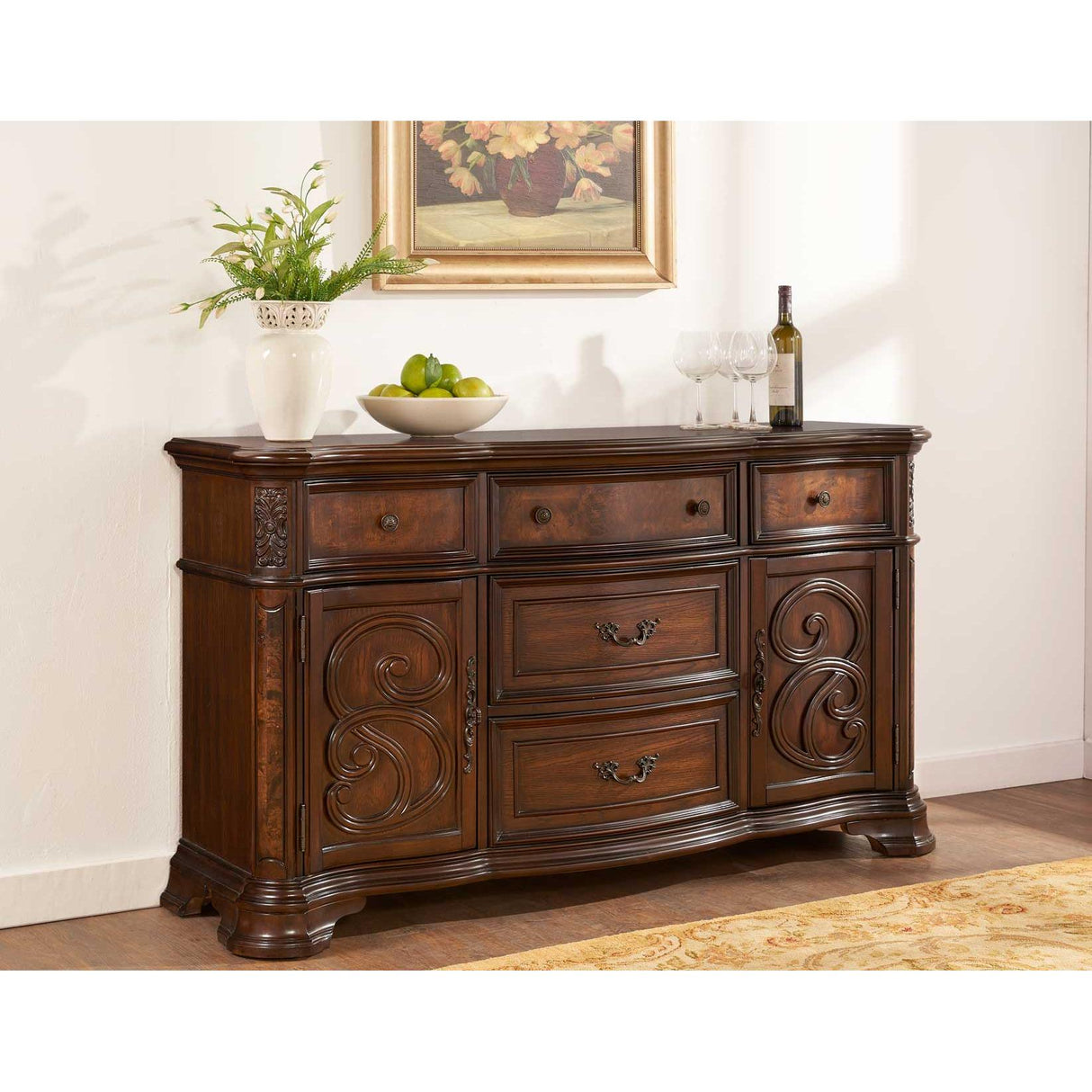 Steve Silver Furniture Royale RY500B Buffet IMAGE 1