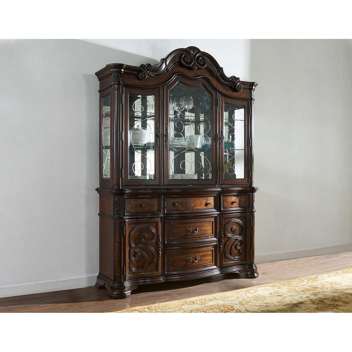 Steve Silver Furniture Royale RY500 Buffet and Hutch IMAGE 4