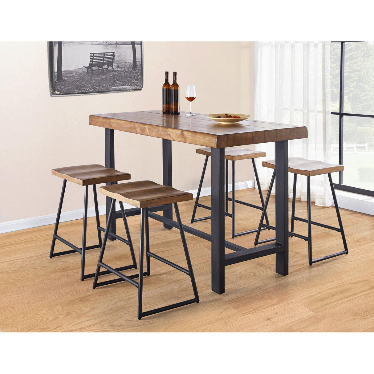 Steve Silver Furniture Landon LD600PT Counter Table IMAGE 4