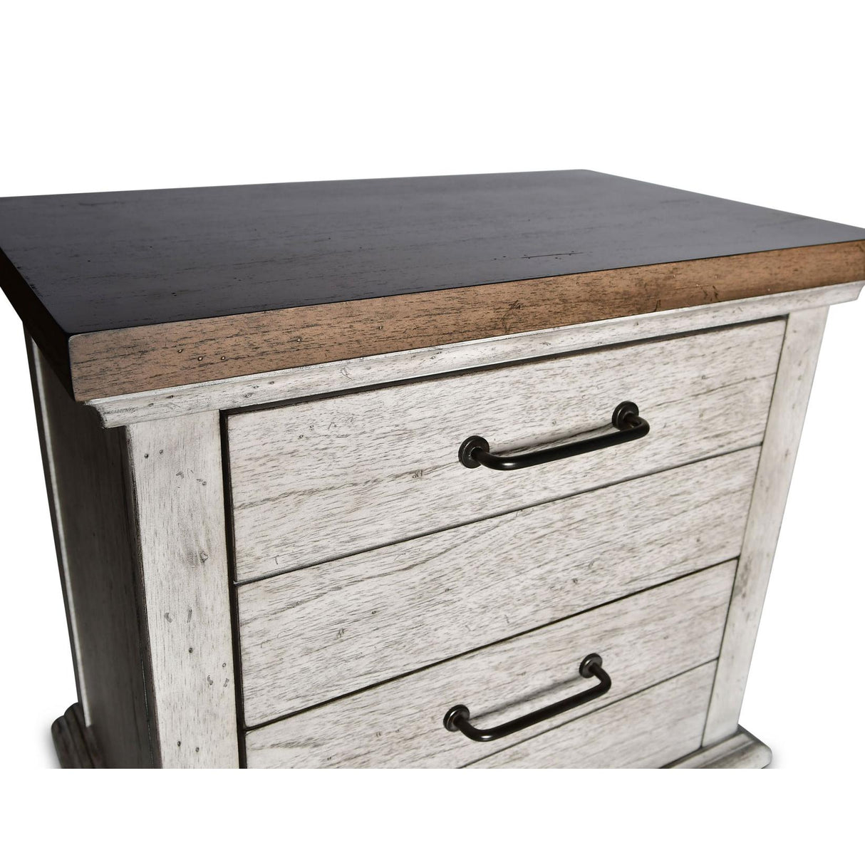 Steve Silver Furniture Bear Creek BC900NS Nightstand - White Smoke IMAGE 5