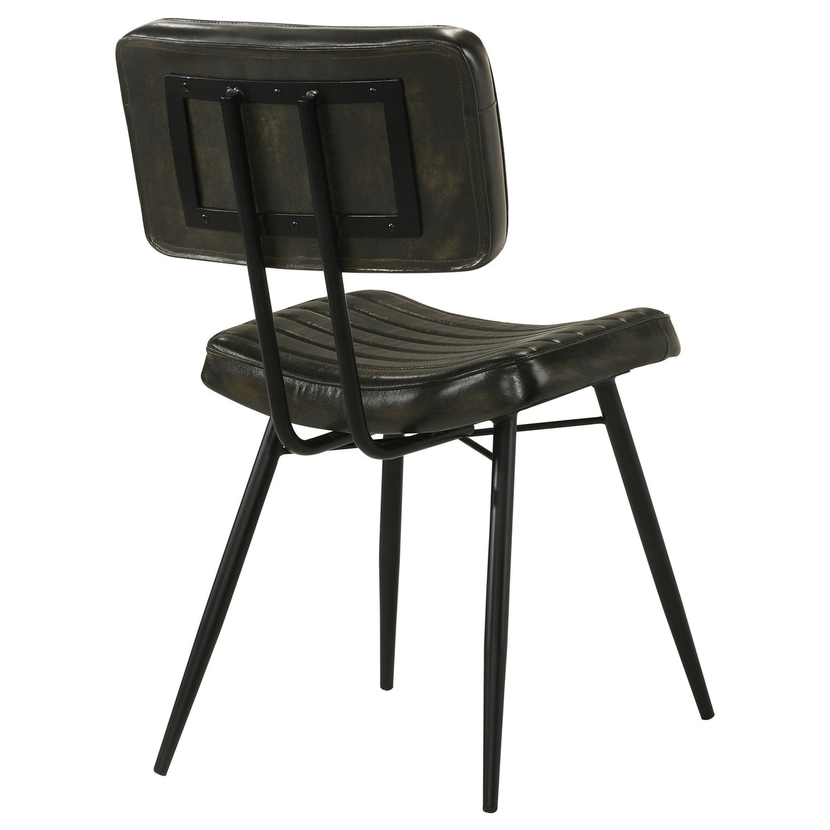 Coaster Furniture Misty 110652 Leather Upholstered Dining Chair - Espresso IMAGE 7