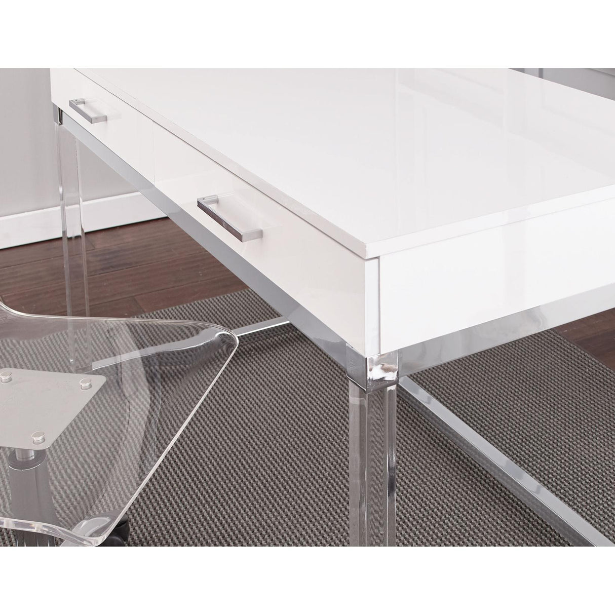 Steve Silver Furniture Everett ET200DW Desk IMAGE 2