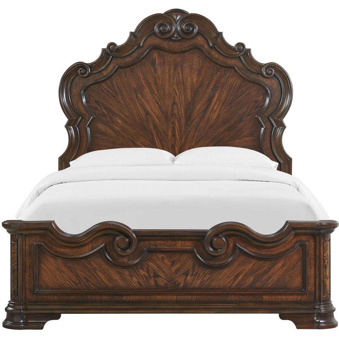 Steve Silver Furniture Royale RY900QBED Queen Panel Bed IMAGE 2