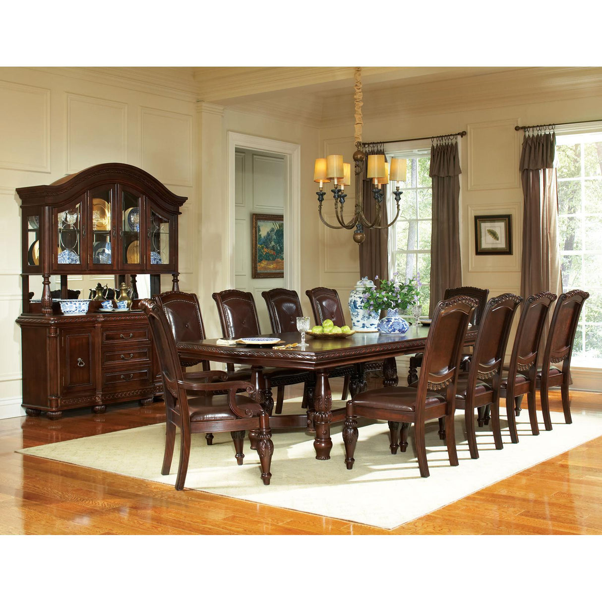 Steve Silver Furniture Antoinette AY200BH Buffet and Hutch IMAGE 3