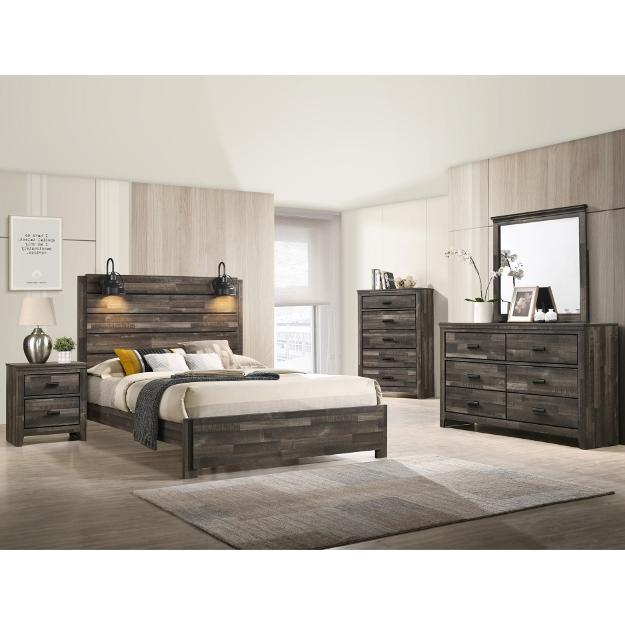 Crown Mark Carter B6800-2 Nightstand IMAGE 2