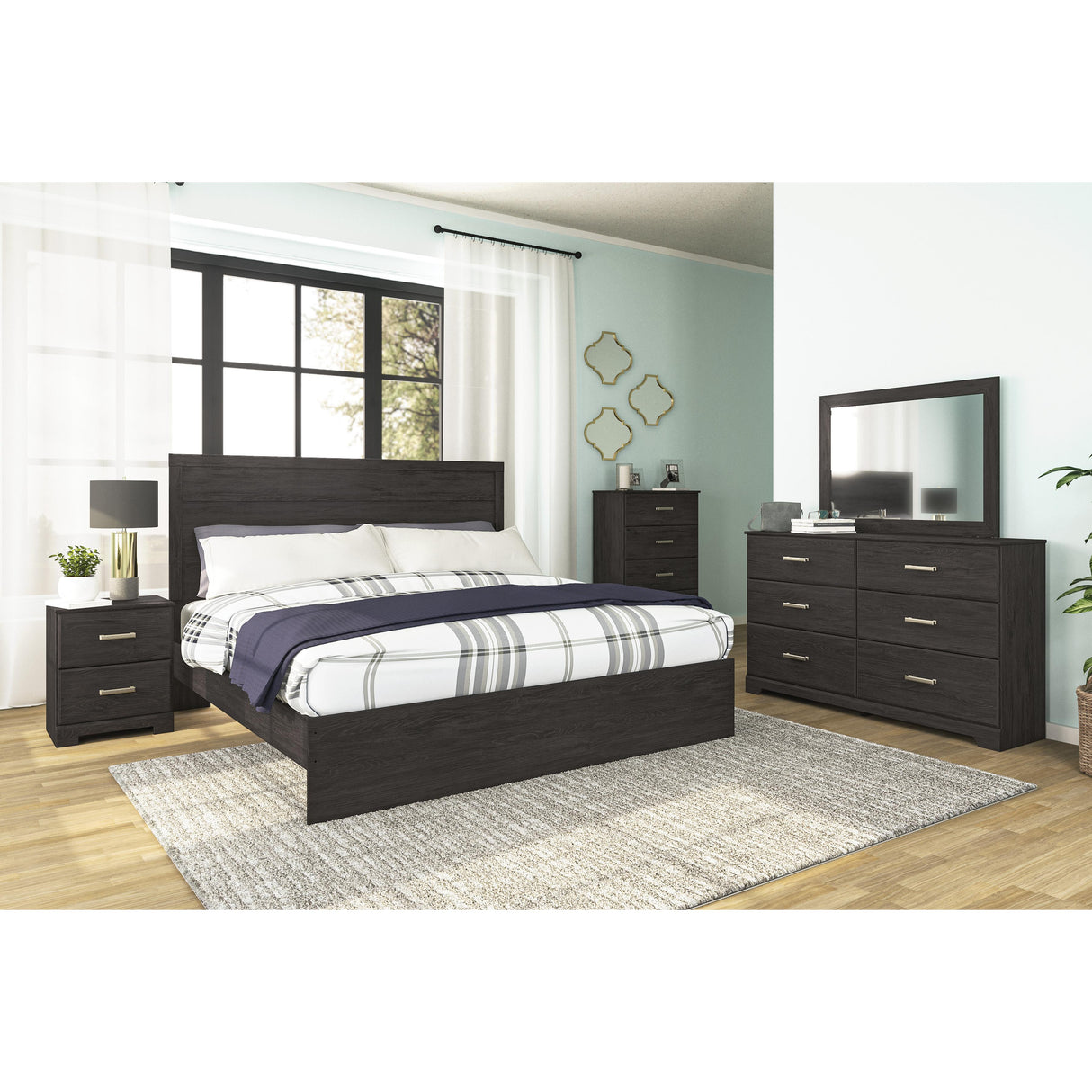 Signature Design by Ashley Belachime B2589-36 Bedroom Mirror IMAGE 5