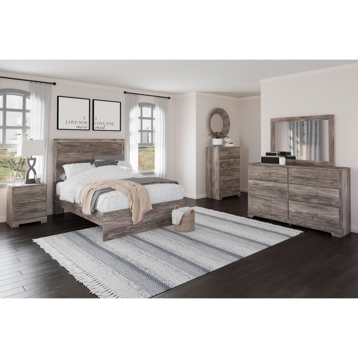 Signature Design by Ashley Ralinksi B2587-92 Two Drawer Night Stand IMAGE 5