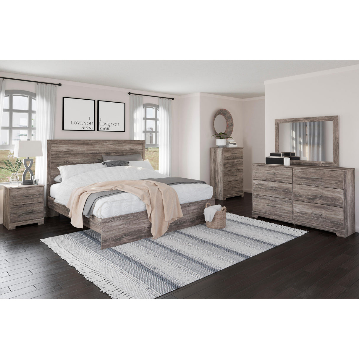 Signature Design by Ashley Ralinksi B2587-92 Two Drawer Night Stand IMAGE 7