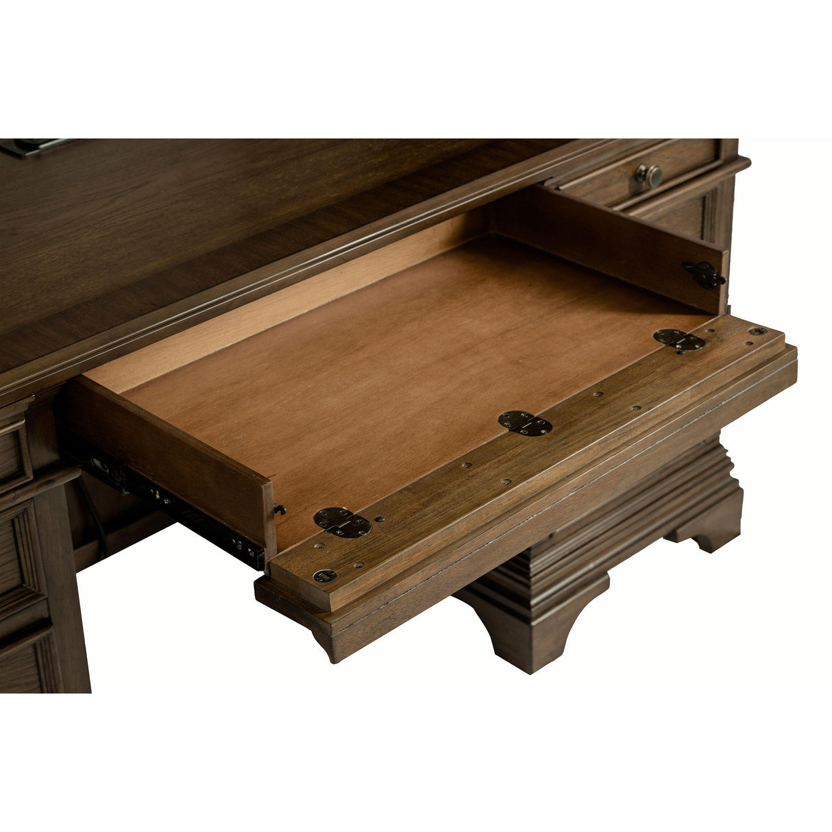 Coaster Furniture Hartshill 881283 66-inch 5-Drawer Credenza with Hutch - Burnished Oak IMAGE 10