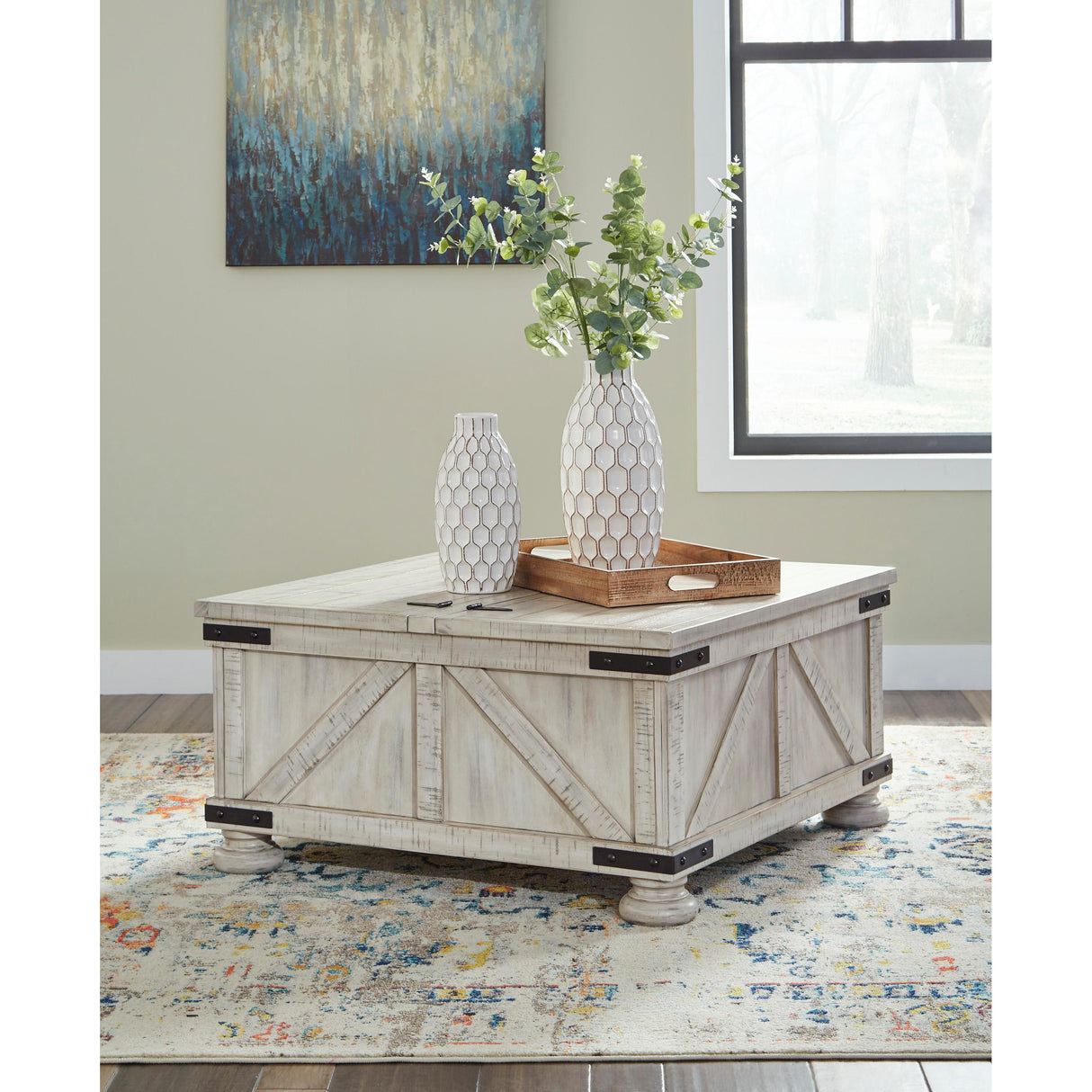 Signature Design by Ashley Carynhurst T929-20 Cocktail Table with Storage IMAGE 7