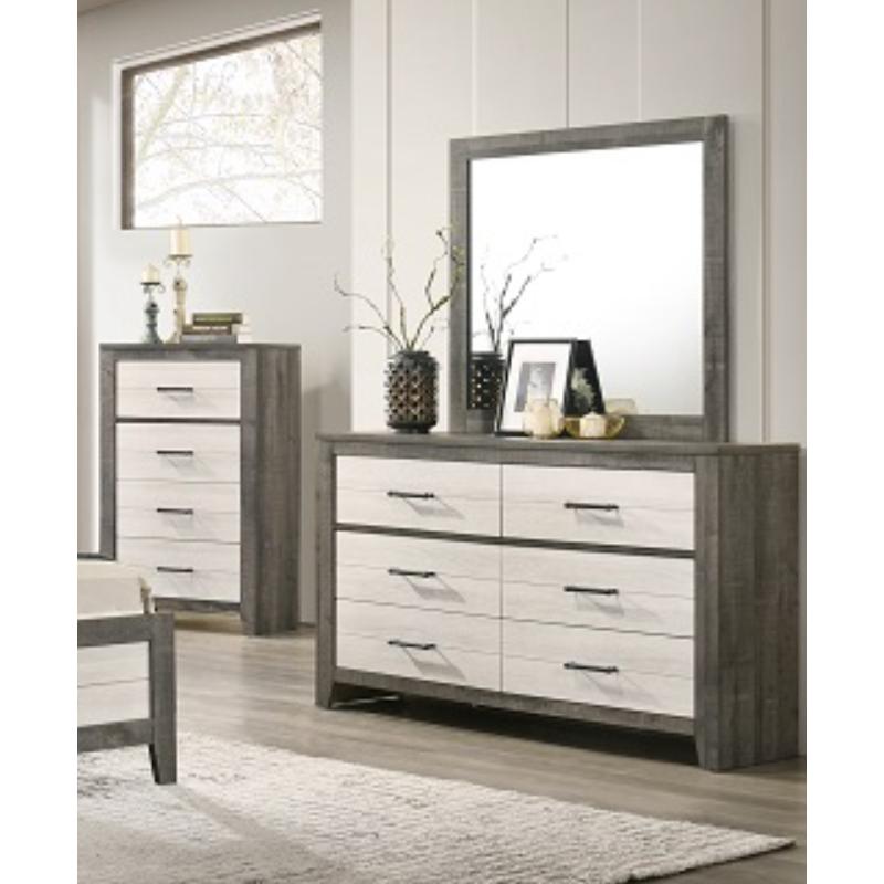 Crown Mark Rhett B8170-11 Dresser Mirror IMAGE 2