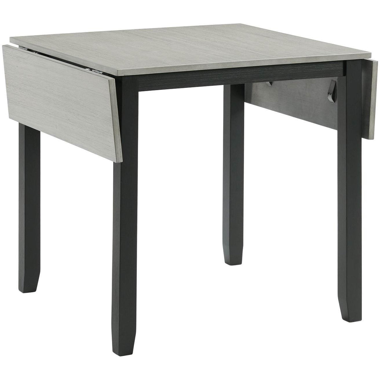 Elements International Martin DMT3003DLDS 3 pc Dinette - Grey/Black IMAGE 3