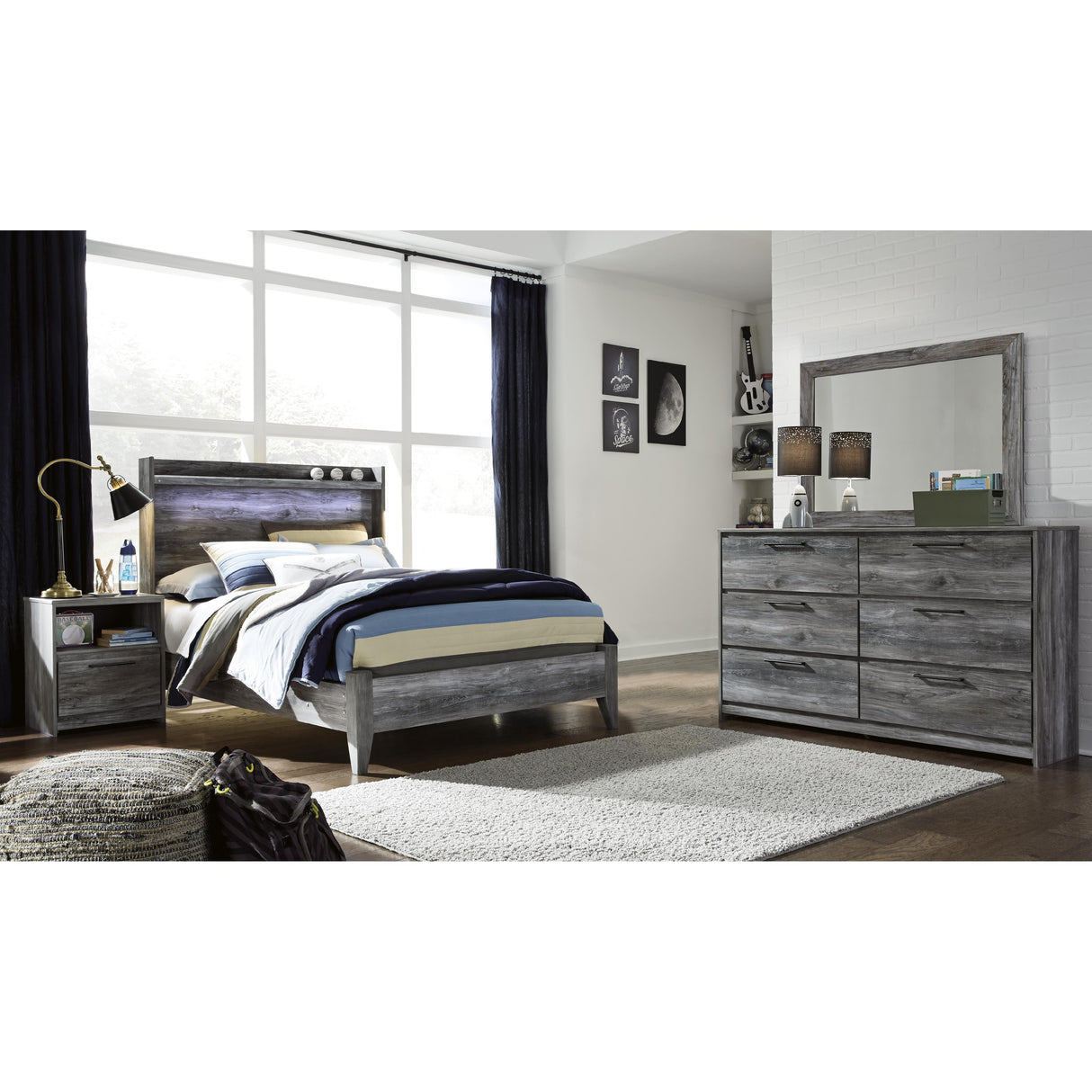 Signature Design by Ashley Baystorm B221-35 Bedroom Mirror IMAGE 4