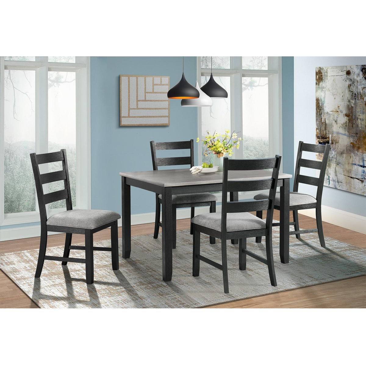 Elements International Martin DMT300SC Side Chair IMAGE 10