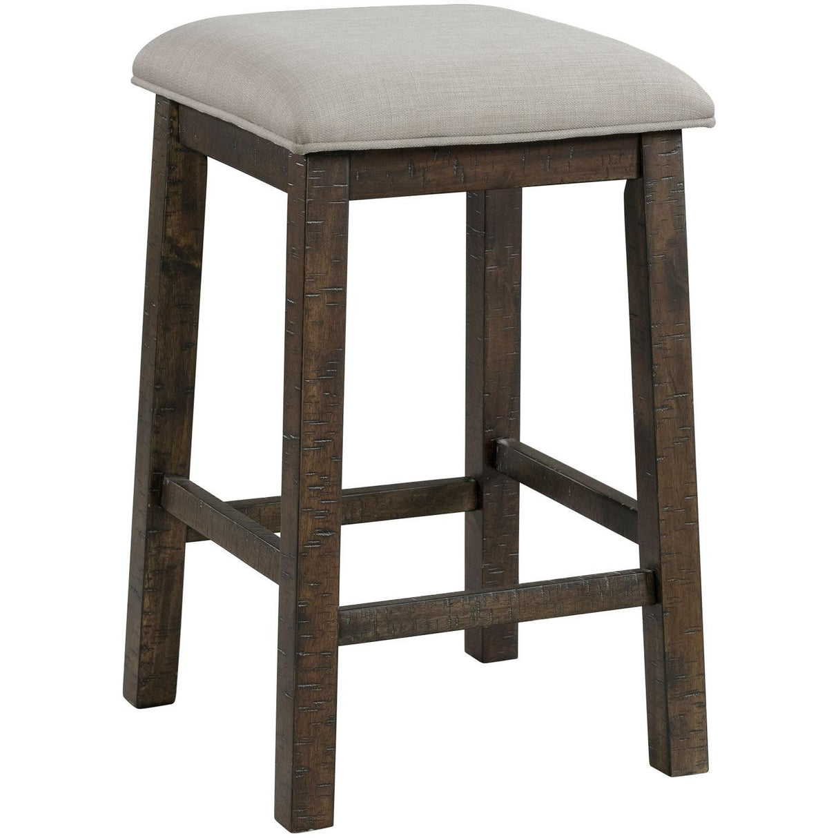 Elements International Stone TST100BTSP 4 pc Counter Height Dinette - Charcoal IMAGE 3