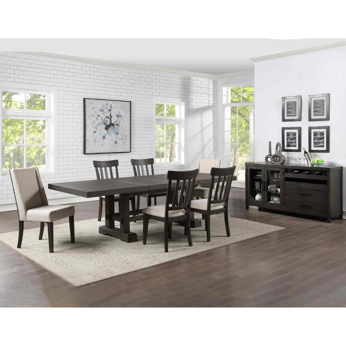 Steve Silver Furniture Napa NP500SV Server IMAGE 4