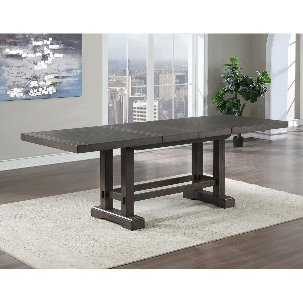 Steve Silver Furniture Napa NP600PT Counter Height Table with 2/18-inch Leaves IMAGE 4