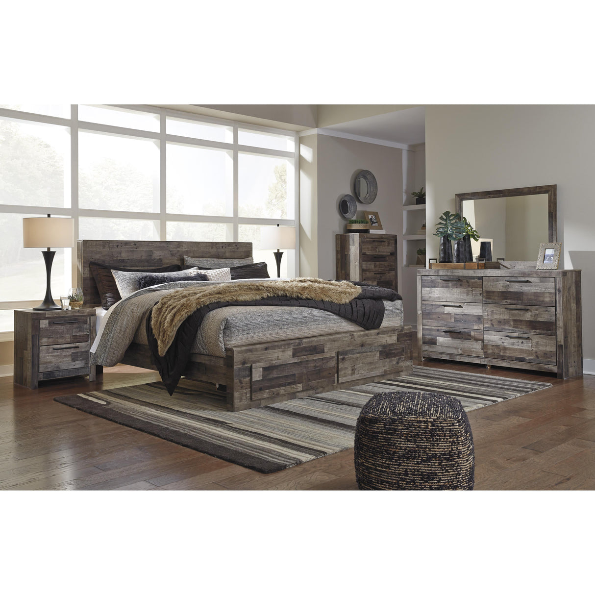 Benchcraft Derekson B200B1 Dresser and Mirror IMAGE 10