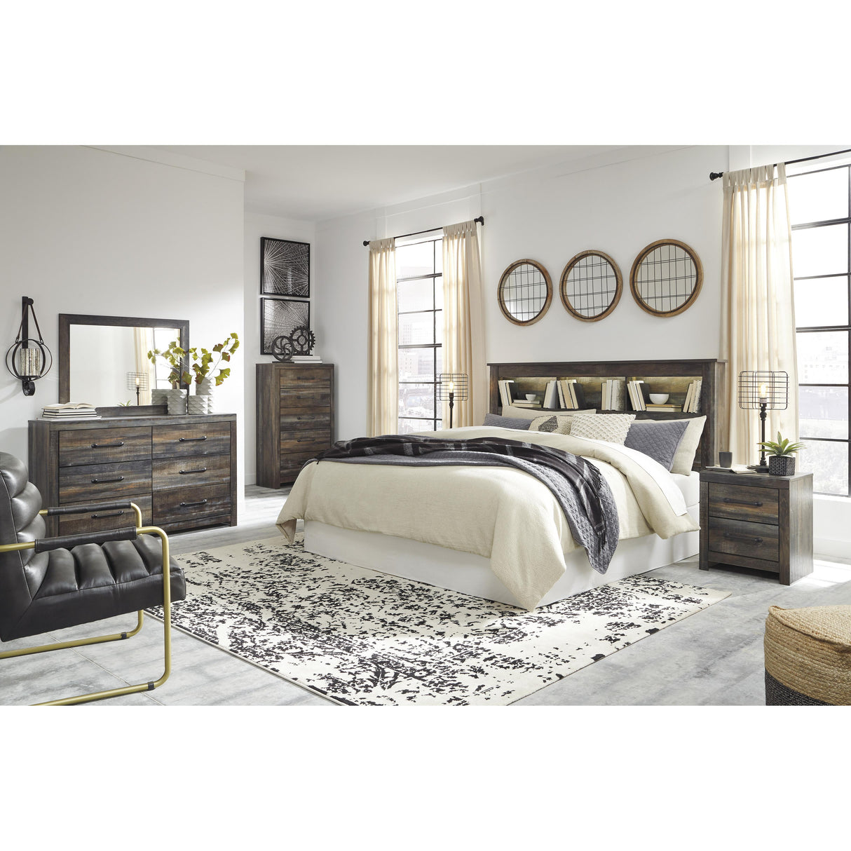 Signature Design by Ashley Drystan B211B1 Dresser and Mirror IMAGE 7