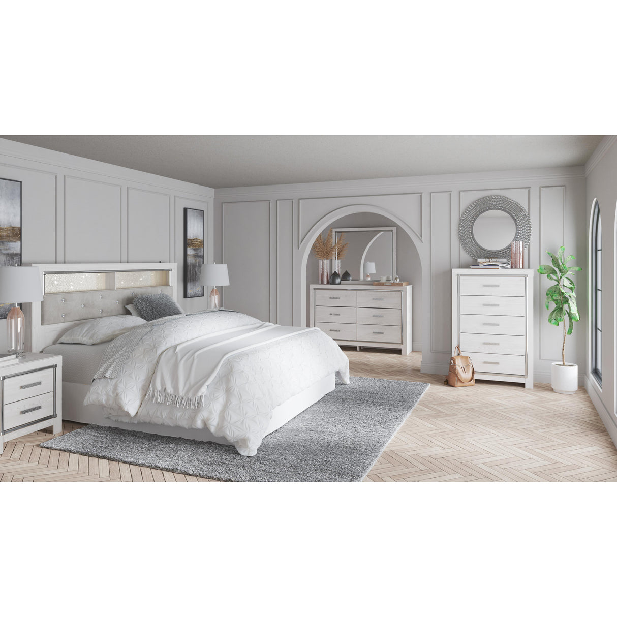 Signature Design by Ashley Altyra B2640B1 Dresser and Mirror IMAGE 7