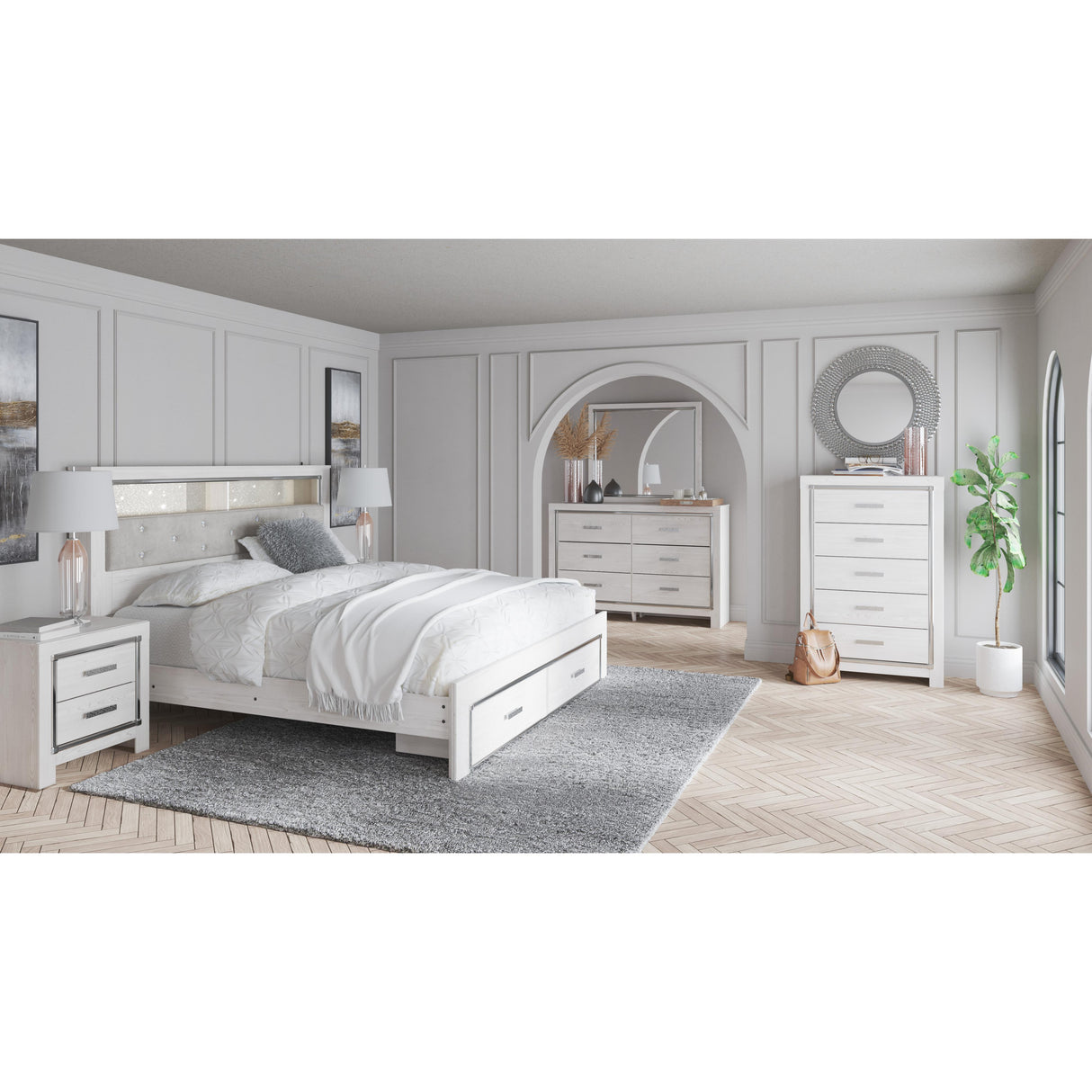 Signature Design by Ashley Altyra B2640B1 Dresser and Mirror IMAGE 8