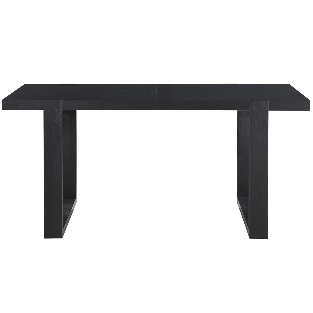 Steve Silver Furniture Yves YS500 Counter Height Dining Table with 18" Leaf - Rubbed Charcoal IMAGE 2