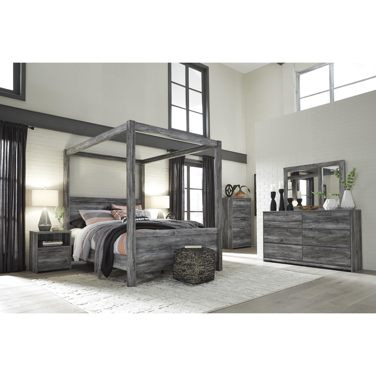 Signature Design by Ashley Baystorm B221B30 Dresser and Mirror IMAGE 10