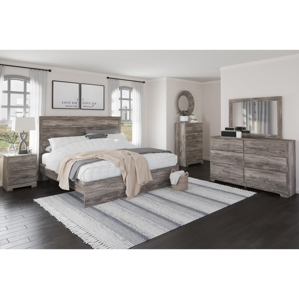 Signature Design by Ashley Ralinksi B2587B1 Dresser and Mirror IMAGE 4