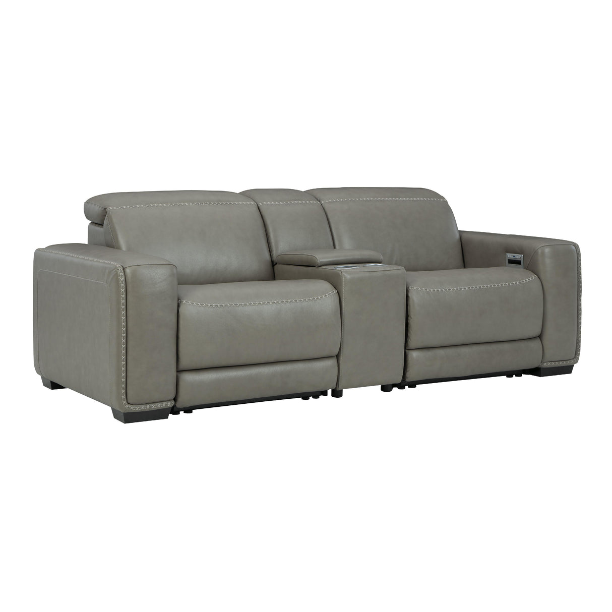 Signature Design by Ashley Correze U94202S3 3 pc Power Reclining Sectional Loveseat IMAGE 1