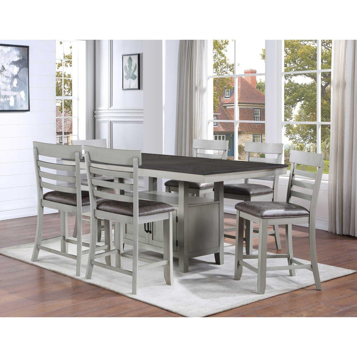 Steve Silver Furniture Hyland HY500CC Counter Height Chair IMAGE 7