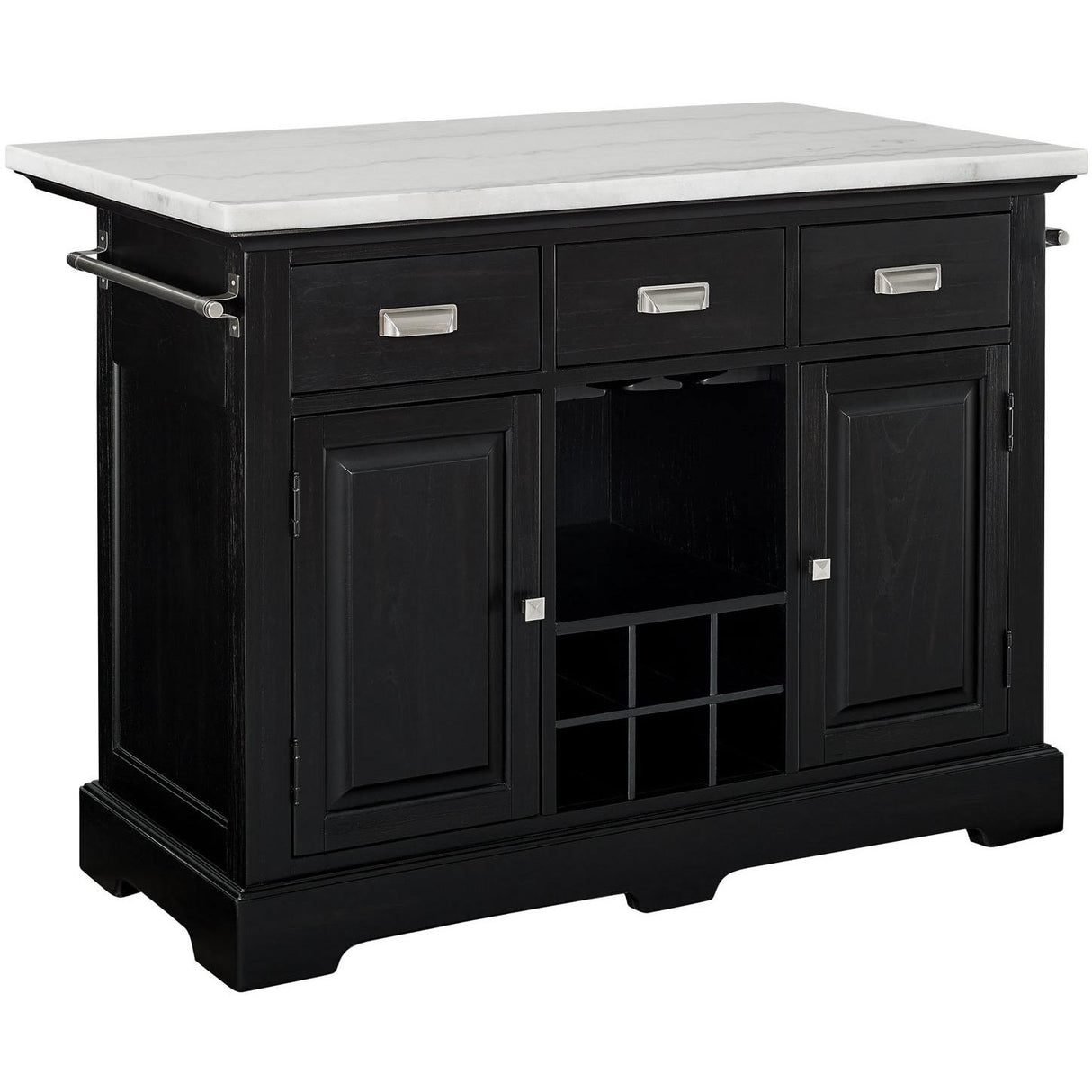 Steve Silver Furniture Aspen AS380 Kitchen Island IMAGE 2