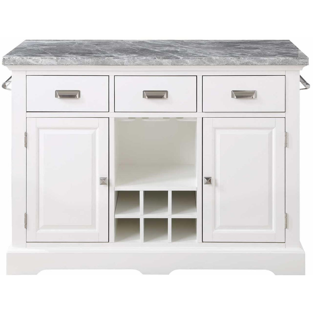 Steve Silver Furniture Zermatt ZR380 Kitchen Island IMAGE 1